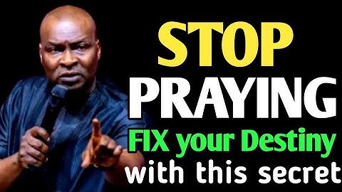 HIDDEN SECRET‼️STOP PRAYING FIX YOUR LIFE WITH THIS SECRET —APOSTLE JOSHUA SELMAN