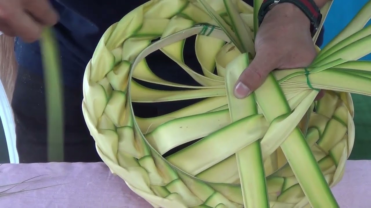 สอนสานหมวกจากใบตาลfinal