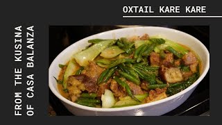 How to Make Kare Kare - Peanut Butter Oxtail Stew / #TheKusina at #CasaBalanza