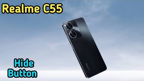 Back Button Setting In Realme C55, How To Hide Back Button In Realme C55, Navigation Button Setting