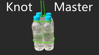 The BEST easy knot to carry four bottles, watch now! by Knot Master 25,144 views 4 months ago 1 minute, 52 seconds