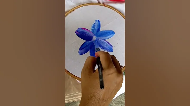 easy #fabric #painting #kaviartstudio #shorts #ytshorts