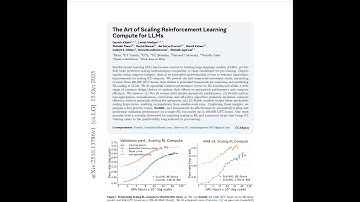 The Art of Scaling Reinforcement Learning Compute for LLMs
