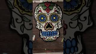 Candy Skulls/Sugar Skulls - Custom Rugs and How They Were Made | Scottsdale Arizona