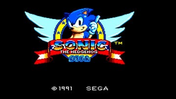Sonic the Hedgehog (1991) Intro and Demo