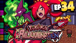 Pokemon Rejuvenation V14 Part 34 AMBER GYM BATTLE! & TIME TRAVEL!? Fan Game Gameplay Walkthrough