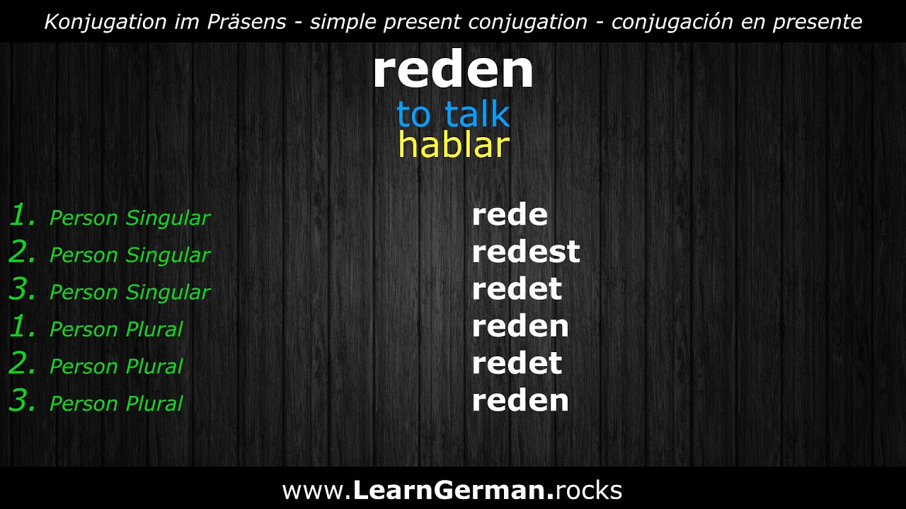 Was ist in der 3 Person reden? Was ist in der 3 Person reden?