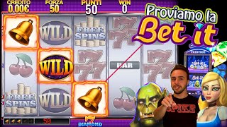 SLOT DA BAR  Proviamo la  BET IT  della Cristaltec (68%)