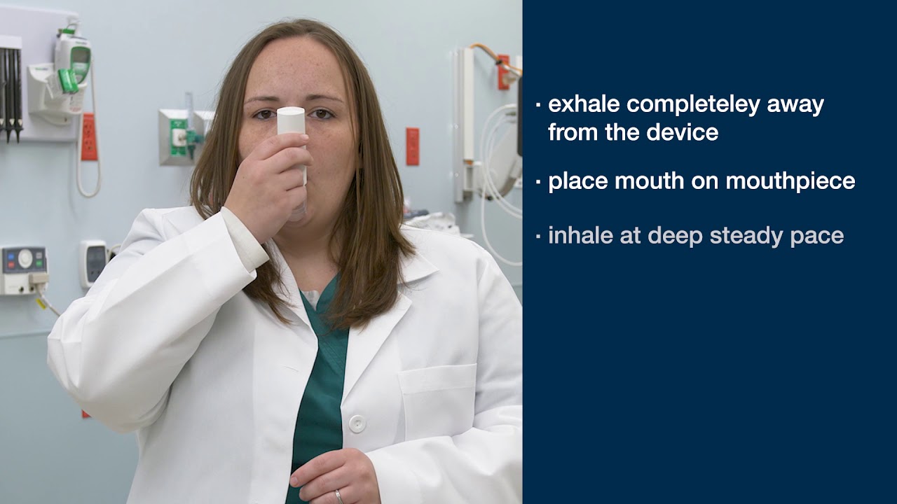 how to use an inhaler proair