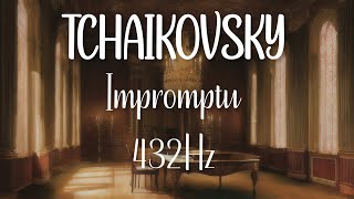 Heavenly Romantic Classical Piano - Pyotr Tchaikovsky Impromptu in A-flat Major - 432Hz