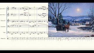 Sleigh Ride for Brass Quintet Sheet Music