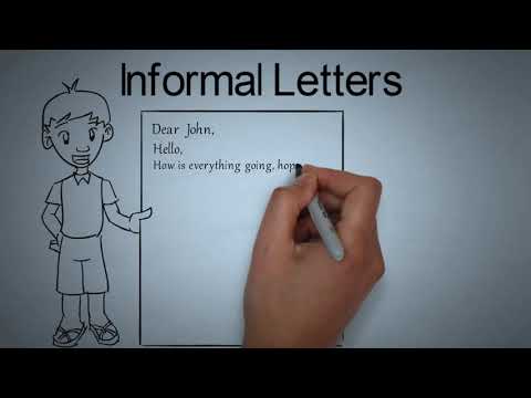 Video: How To Write A Greeting