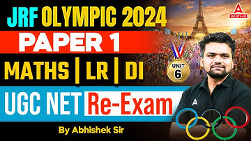 Mathematical Reasoning & Aptitude & DI For UGC NET 2024 | UGC NET Paper 1 #6 By Abhishek Kaushik