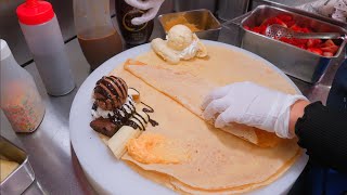 [王者マリオン]メガ.Ms.Mrクレープ職人2021 japanese street food-creamy crepe compilation ASMR  Tokyo Japan マリオンクレープ