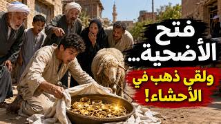 شاب فقير فتح أضحية العيد… فوجد ذهبًا داخلها غيّر حياته بالكامل!