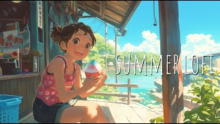 Summer Chill Vibes 🍧 Relaxing LOFI Beats with Shave Ice Sweetness