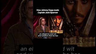 Johnny Depp explains how he created Jack Sparrow. #shorts #johnnydepp #piratesofthecaribbean #actor