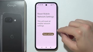 Pixel 9a: How to Reset Mobile Network Settings