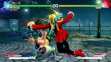 **SF5 How to Kara command grab/add layers and Stop being predictable!!