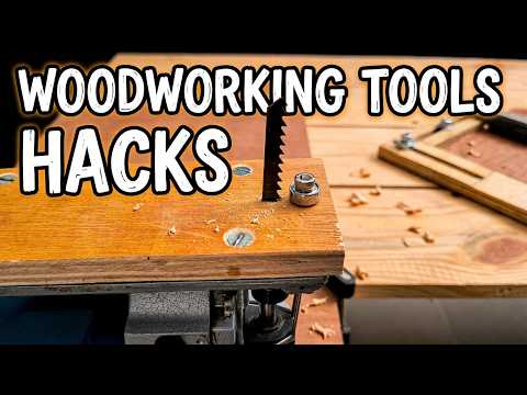 5 Amazing Woodworking Tool Hacks | Tips & Tricks Every Woodworker Should Know