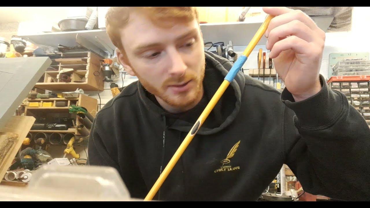 How To Repaint A Graphite Golf Shaft YouTube