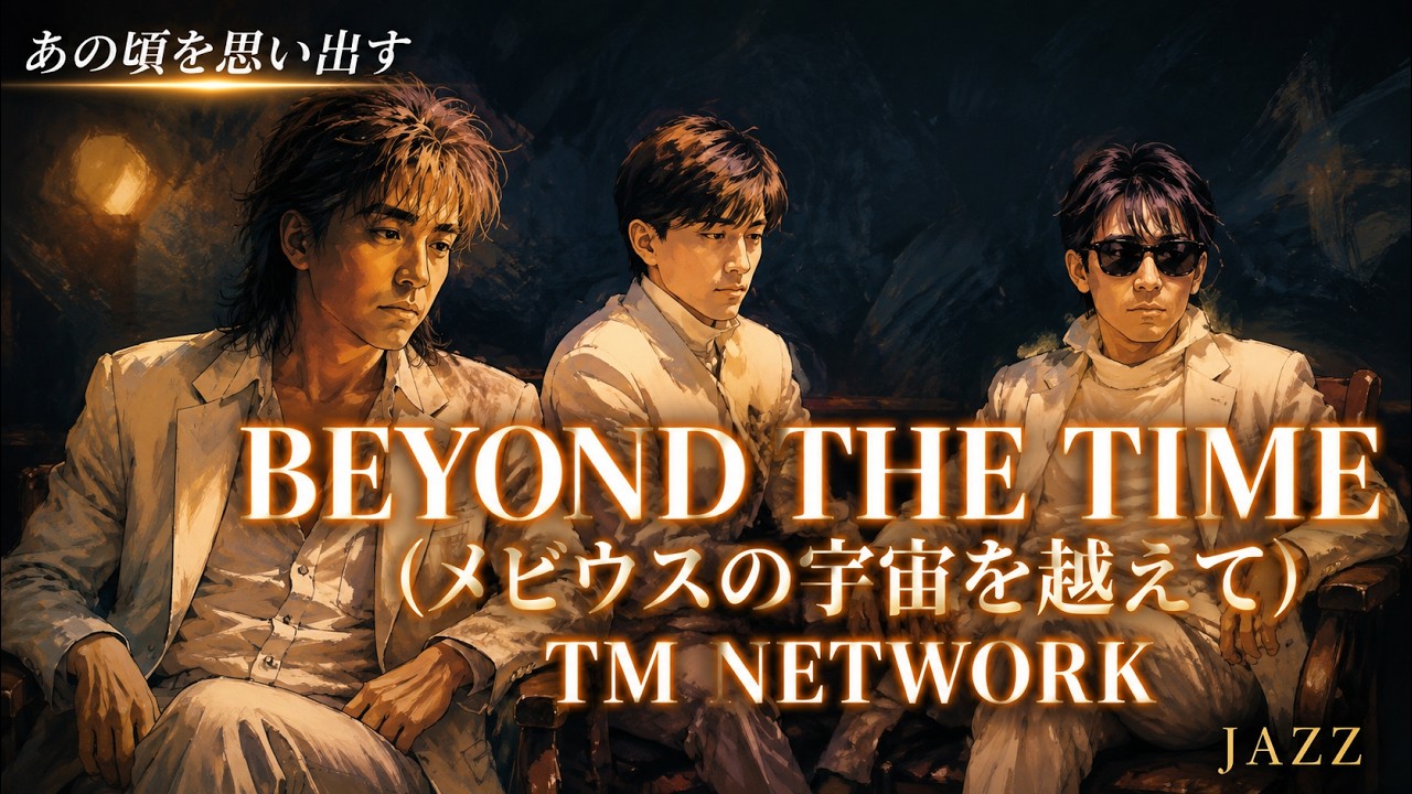 TM NETWORK - BEYOND THE TIME (メビウスの宇宙を越えて) 【J-POP