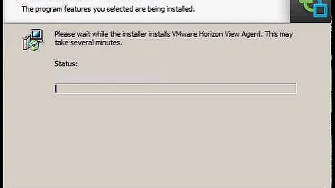 Installing VMware Horizon View 6 Agent