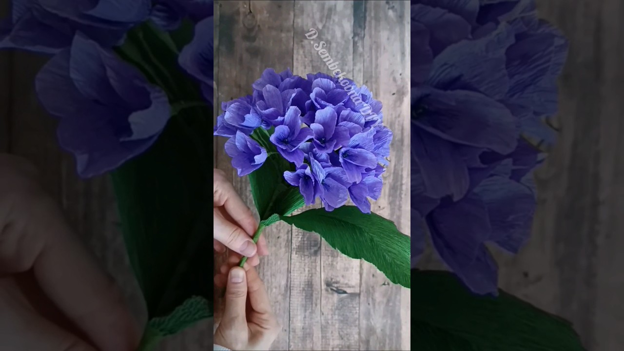 Hydrangea Paper Flower 