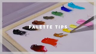 HOW TO KEEP OIL PAINTS FRESH  + more palette tips!