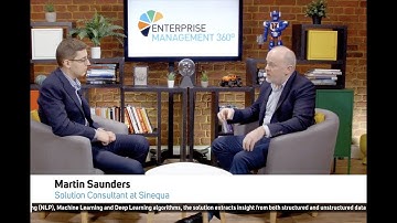 EM360 interview: Sinequa: Taking e-discovery to the next level with AI