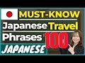【TRAVEL】100 MUST-KNOW phrases when Traveling to Japan 🇯🇵| Survival Japanese Phrases, Japan Travel