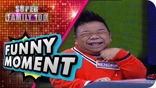 Heran Deh Sama Hendrik Ceper, Ngomong Gak Jelas Dapet 100 Juta! - Super Family 100