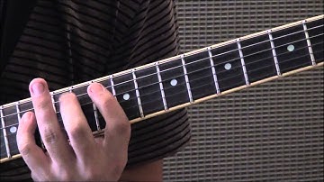 Db Lydian #2 Scale (3 notes per string) guitar