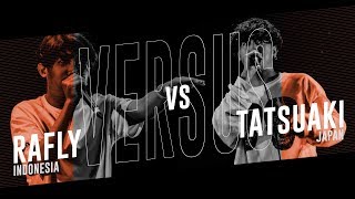 RAFLY (ID) vs TATSUAKI (JPN) ｜Asia Beatbox Championship 2018  SEMI FINAL SOLO BATTLE