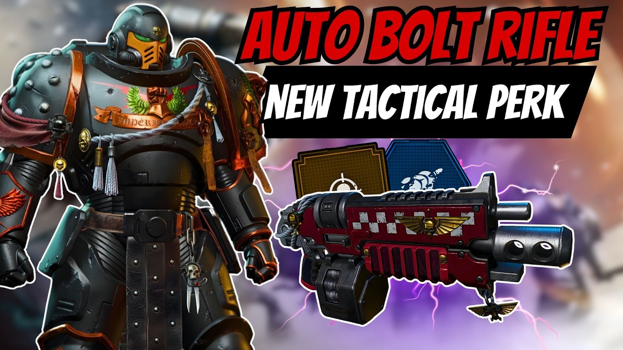 Auto Bolt Rifle Tactical SHREDS Through Tyranid Swarms With NEW PERK in Patch 12