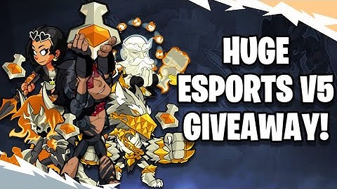 HUGE ESPORTS V5 GIVEAWAY! (Brawlhalla Giveaways, NOT CLICKBAIT)
