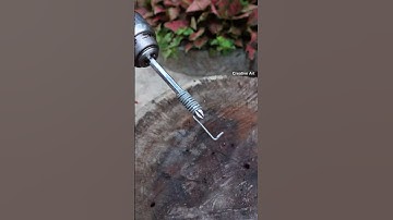 This is a tip to keep a self-tapping screwsecure - DIY #shorts #asmr #tips