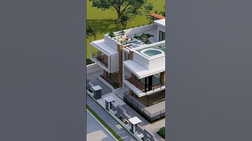 Beautiful House With Roof Top Swimming Pool