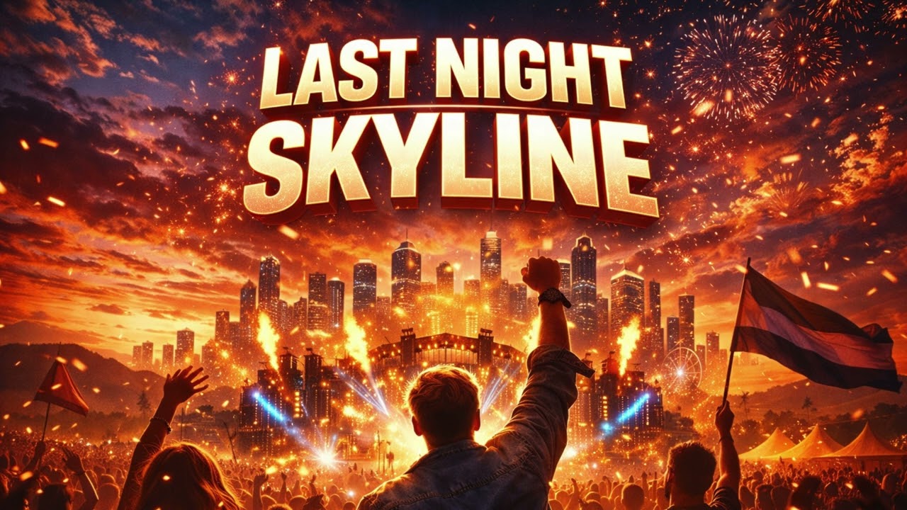 Last Night Skyline | Uplifting EDM Anthem | Inspiring Electronic Music 