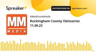 Rockingham County Obituaries 11.09.23