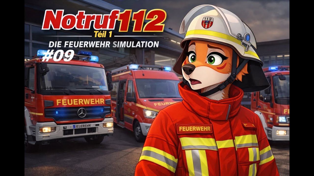 Wir spielen wieder Notruf112 die Feuerwehr Simulation )Teil1)