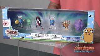 アドベンチャータイム DELUXE SIX PACK フィギュア Adventure Time Deluxe Six Pack from Jazwares - YouTube