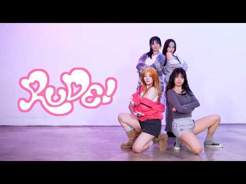 [MIRRORED] Hearts2Hearts(하츠투하츠) - RUDE! 4인 버전 | 4 members DANCE COVER | 루드 안무 거울모드 커버댄스