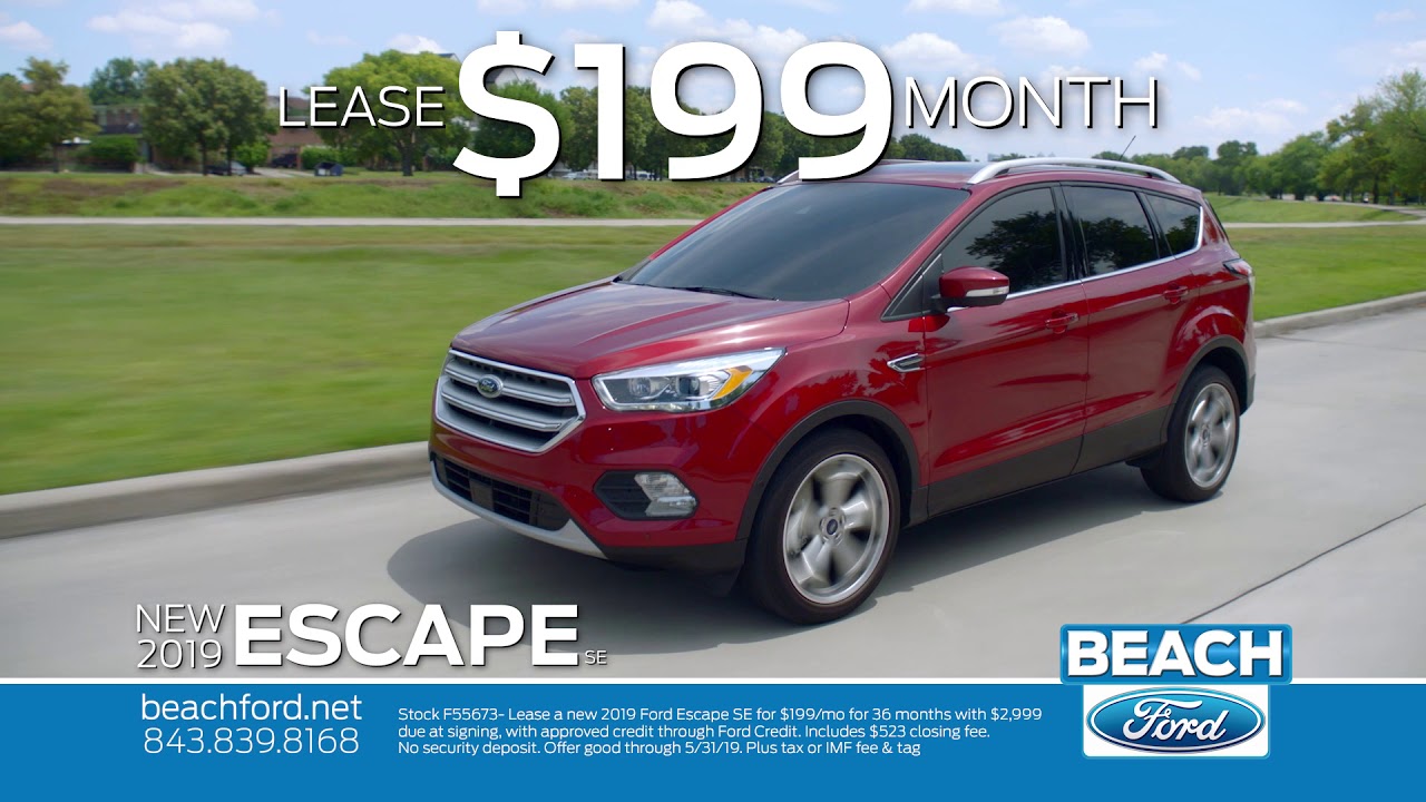 MAY 2019 - 2019 Ford Escape Commercial - YouTube