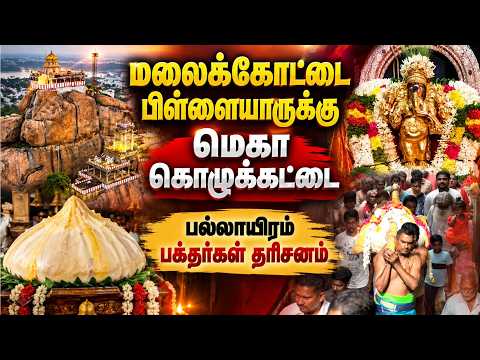 பிள்ளையார்பட்டி கோயிலில் நீண்ட வரிசையில் பக்தர்கள் | Vinayaka Chavithi | Malaikottai | Karpaka Vin