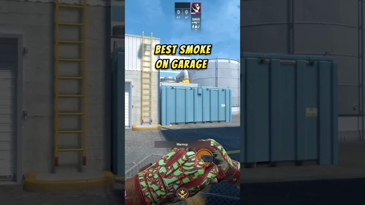 Fast and easy smoke on Garage from Nuke CS2 