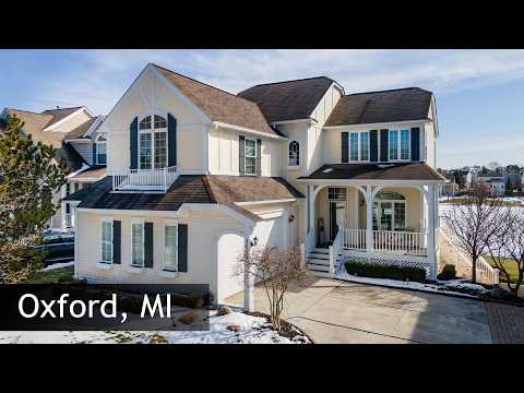 1015 Watersedge Ct, Oxford, MI home video tour