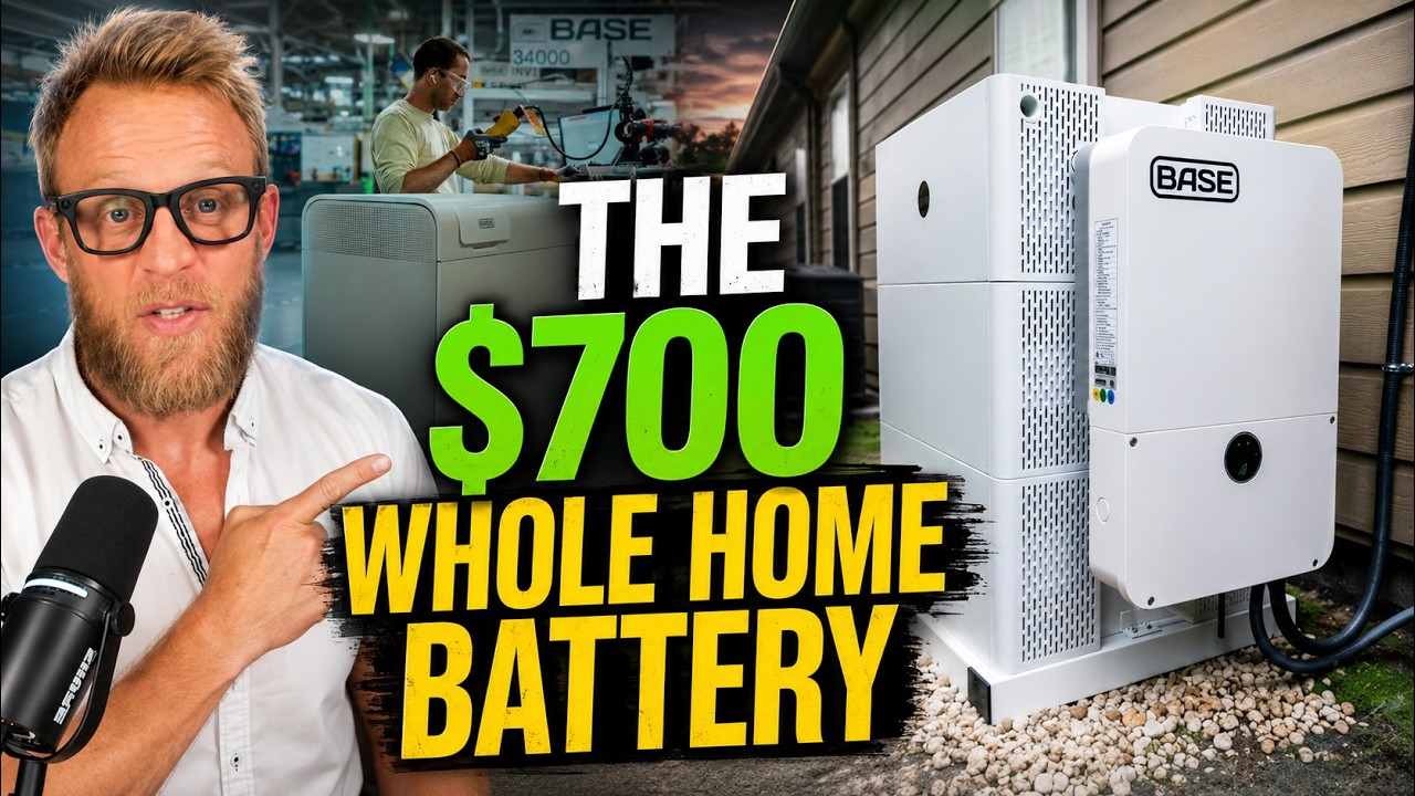 The $700 Home Battery That Pays For Itself — By Selling Power Back To The Grid