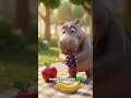 🍎 Holly Hippo's Fruit Picnic | Healthy Fruit Song for Kids 🦛