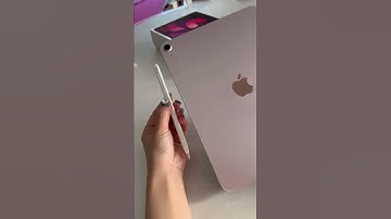 Thumbnail of Pink🍑 iPad Air 5, Apple Pencil, speck case unboxing🫣🎀✨